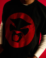 Holographic Short Sleeve Crewneck (Black)