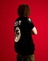 Holographic Short Sleeve Crewneck (Black)