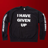 I Have Given Up - Tracksuit Top