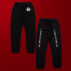 I Have Given Up - Tracksuit Bottoms